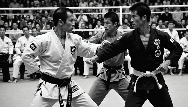 Quelle ceinture noire peut battre un autre dans un combat réel